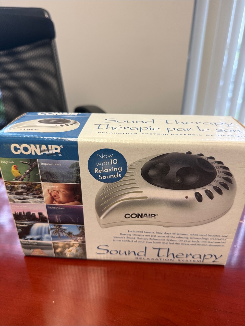 Conair Sound Therapy Relaxation System - Silver/Black